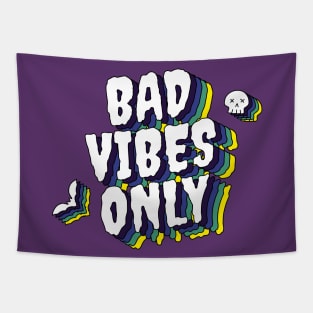 Bad Vibes Only Tapestry