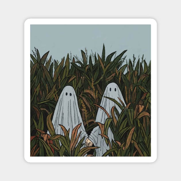 ghosts Magnet by krevetka_ania