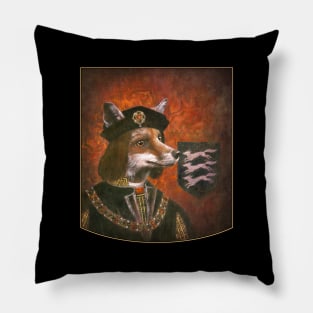 Richard The Third Fox Pillow