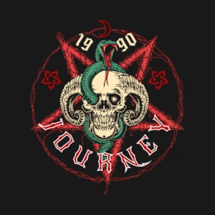 snake on journey's head T-Shirt