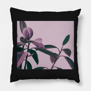 Purple summer leaves Pillow