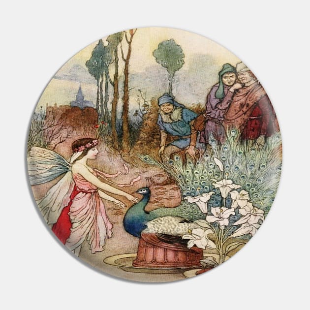 Warwick Goble Fairy Tale Artwork Pin by PaperMoonGifts