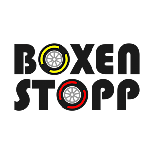 'Boxenstopp' F1 Pitstop Design T-Shirt