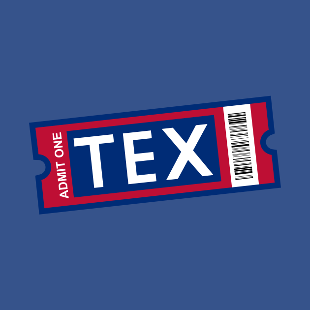 Disover TEX Ticket - Texas - T-Shirt