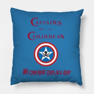 Captains of the Caribbean Pillow