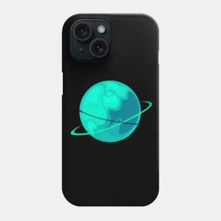 My green nature planet Phone Case