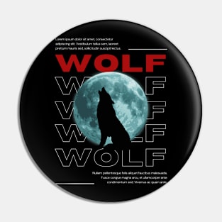 wolf Pin