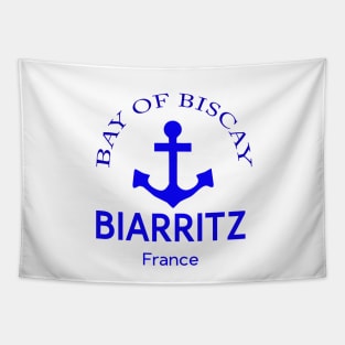 Biarritz Bay of Biscay France Tapestry
