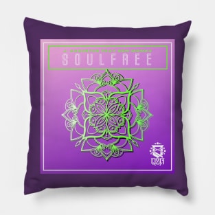 soul free artwork by j augustus feat Gen monkz Pillow