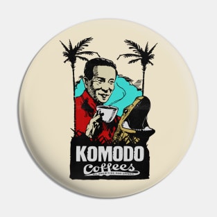 Vintage Indonesian Komodo Coffee Pin