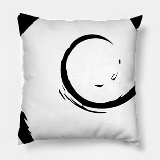 black debian Pillow