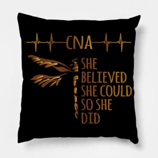 She Believed She Could So She Did Pillow