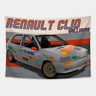 Renault Clio Williams Tapestry