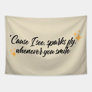 Sparks Fly merch Tapestry