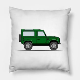 Land Rover Defender - Green Pillow