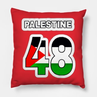 Palestine 48 - Sticker - Double-sided Pillow