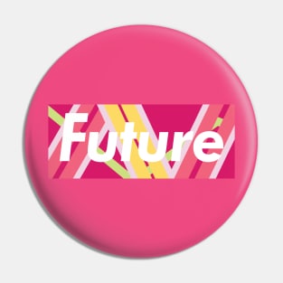 Future hoverboard-80s and streetwear-inspired Pin