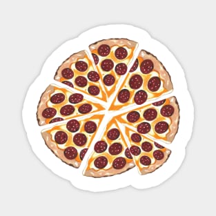 PEPPERONI Pizza Party Magnet