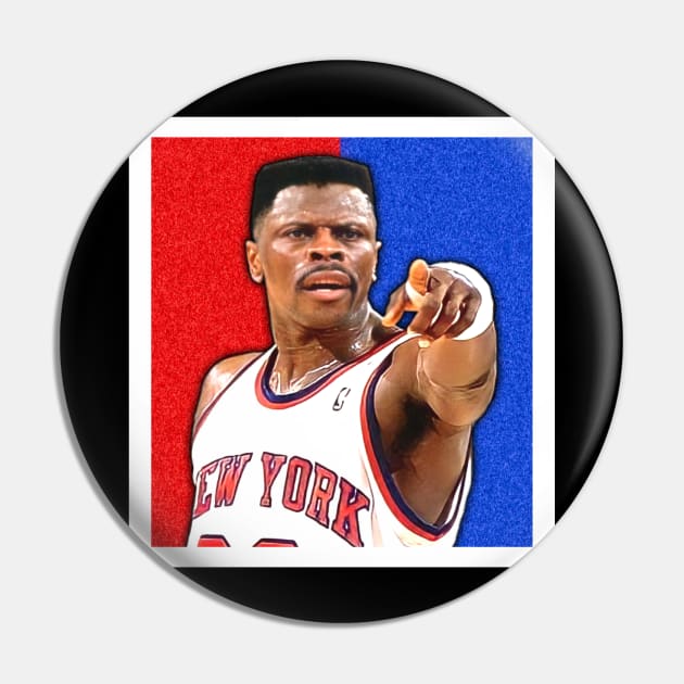 Red and blue patrick ewing Pin by martastudio