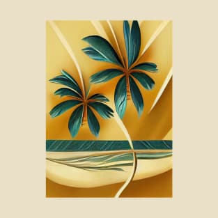 Tropical palm 9 T-Shirt