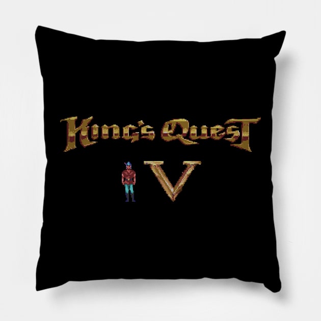 Kings Quest 5 Pillow by iloveamiga