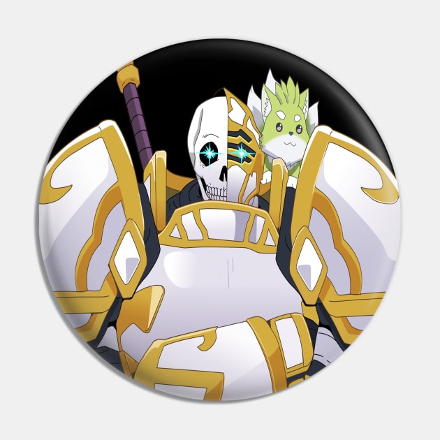Skeleton Knight in Another World - Arc X Ponta Pin by Dokey4Artist