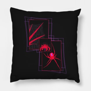 Black Widow V45 (Multicolor) Pillow