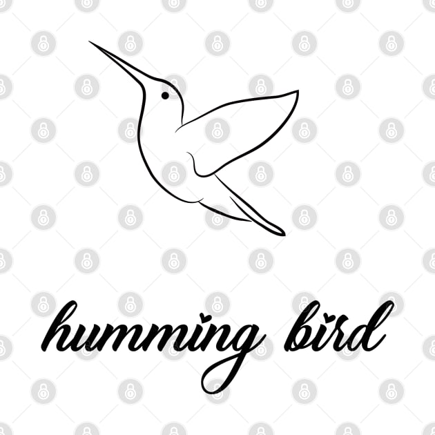 humming bird by caladay