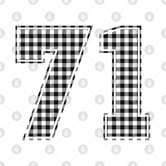 Plaid Number - 71 - Dark by tavare