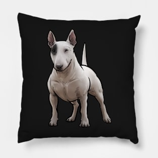 Bull Terrier Dog Pillow