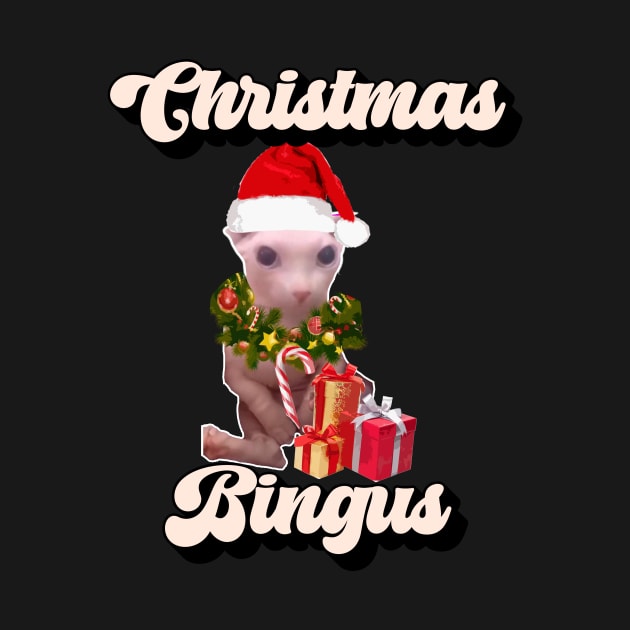 Christmas Bingus Meme - Funny Beloved Bingus Cat Design by TheMemeCrafts