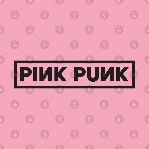 Pink Punk In Your Area (Black) by inotyler