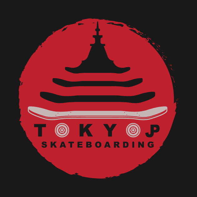 Tokyo Skateboarding Skate Japan by RagingBull