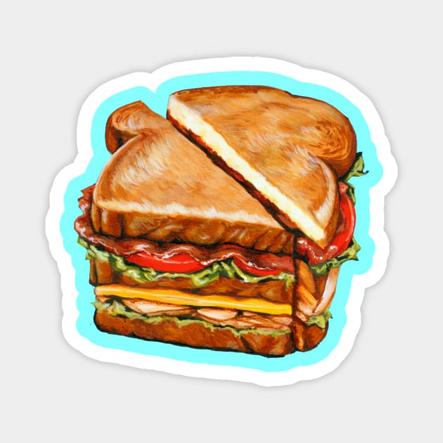 Turkey Club Magnet by KellyGilleran