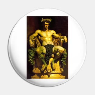 Dionysus - God of Wine Pin