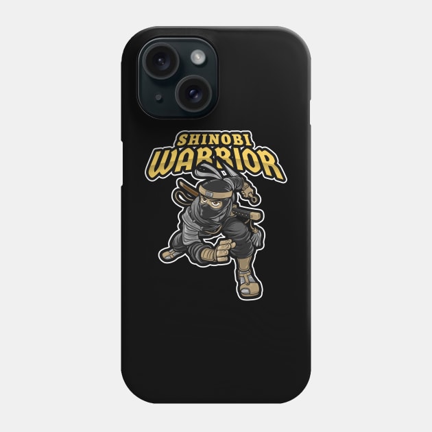 Ninja Warrior Phone Case by Genbu