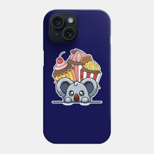 Koala cupcakes Phone Case