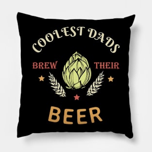 home brewing father's day design Pillow