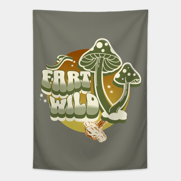 This Guy Loves To Fart - Farting Retro - Fart Guy Joke Tapestry by alcoshirts