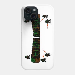 Commando 8 Bit Art Color Phone Case