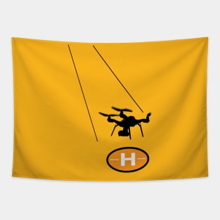 Heli Pad Tapestry