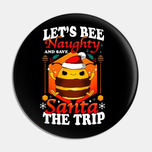 Bee Naughty Pin