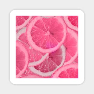 Pink oranges Magnet