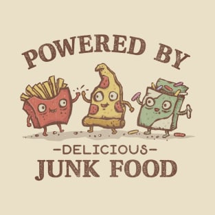 Powered By Junk Food T-Shirt