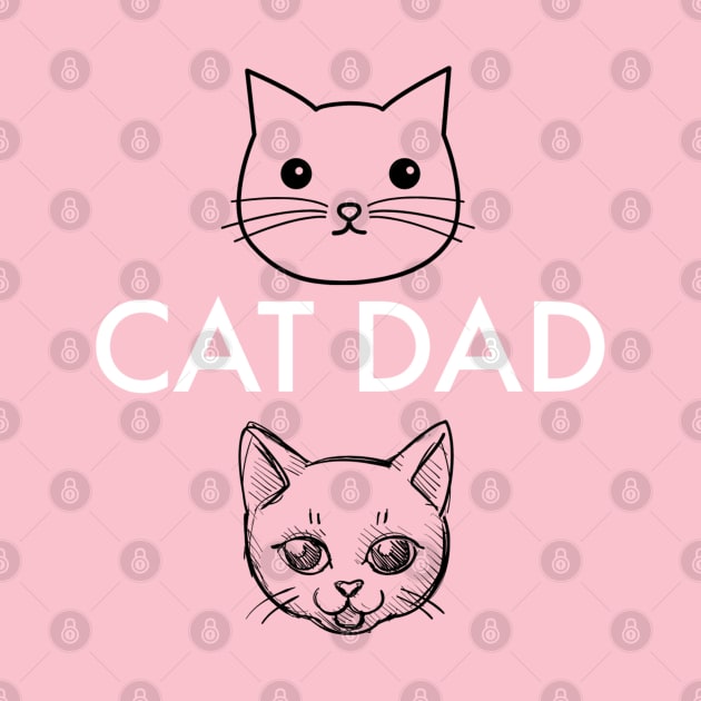 Cat Dad by Artistic Design