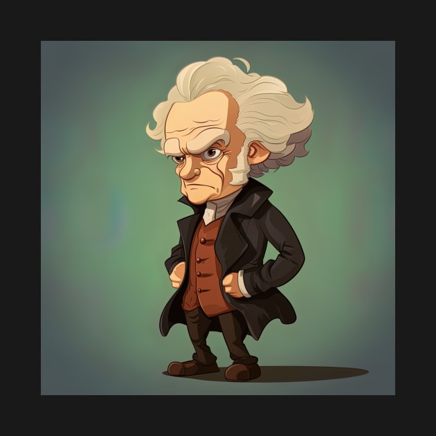 Arthur Schopenhauer by ComicsFactory