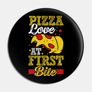 Pizza love at first bite Pin