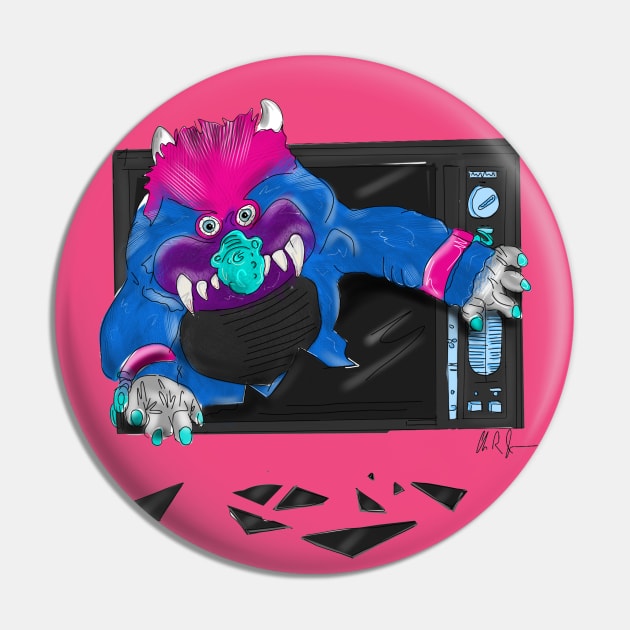 My Pet Monster Pin by 51Deesigns