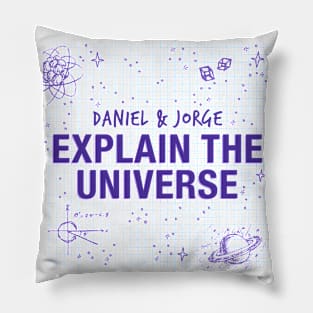 Daniel & Jorge Explain the Universe Logo Pillow