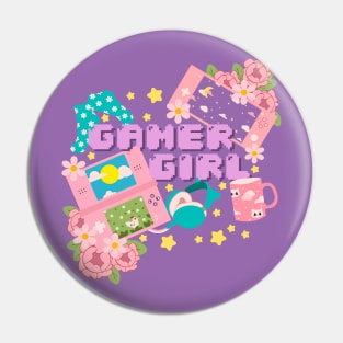 Gamer girl Pin